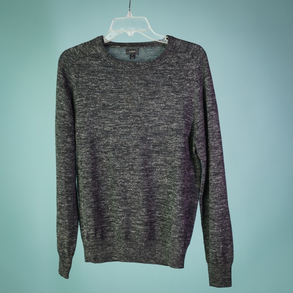 J. Crew Other - J Crew Men's S Gray Crewneck Wool Blend Sweater